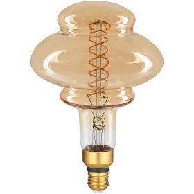   Avide LED Jumbo Filament Pearl Amber dimmelhető fényforrás, 8W E27, 2400K, 500 lm