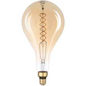   Avide LED Jumbo Filament Rialto Amber dimmelhető fényforrás, 8W E27, 2400K, 500 lm