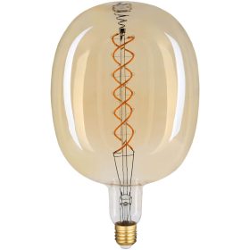   Avide LED Jumbo Filament Vasco Amber dimmelhető fényforrás, 8W E27, 2400K, 500 lm