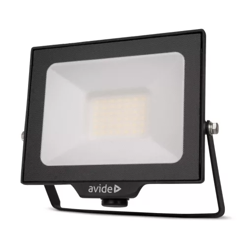 Avide ABLRFLNW-30WQC-OPIR  LED reflektor, 30W, 4000K, 3000 lm, IP65