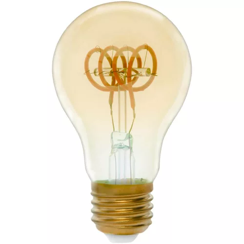 Avide LED Soft Filament Globe körte fényforrás, 5W E27 360° 2700K, 360 lm