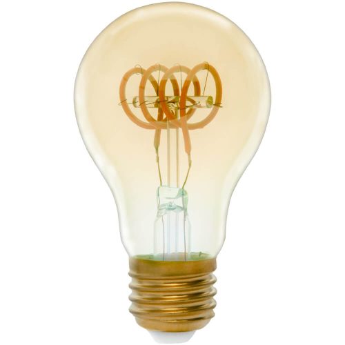 Avide LED Soft Filament Globe körte fényforrás, 5W E27 360° 2700K, 360 lm