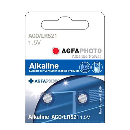 AgfaPhoto Alkáli gombelem AG0 LR63, 2 db
