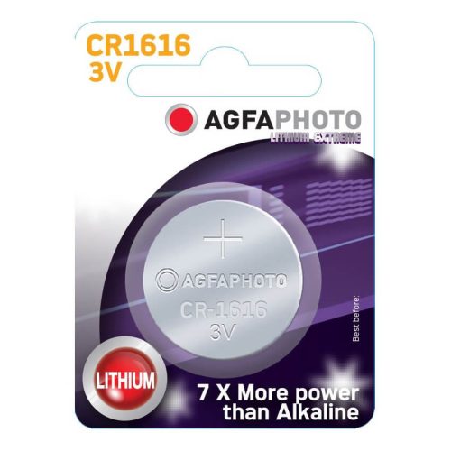 AgfaPhoto Lithium gombelem CR1616 B1, 1 db