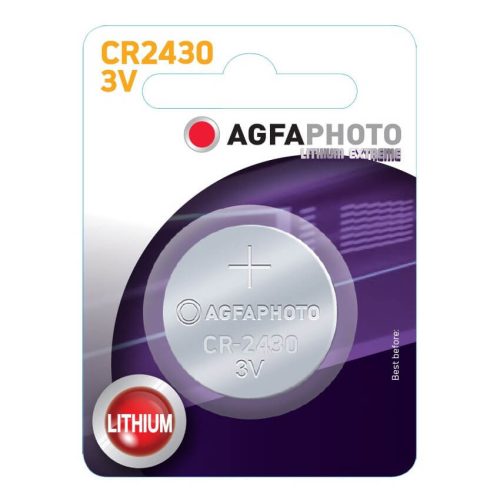 AgfaPhoto Lithium gombelem CR2430 B1, 1 db
