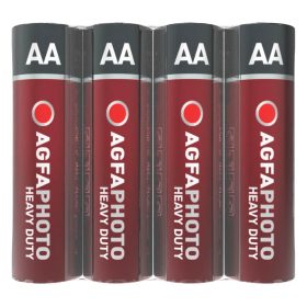   AgfaPhoto Heavy Duty féltartós ceruza elem AA SHRINK S4, 4 db