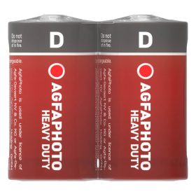   AgfaPhoto Heavy Duty féltartós góliát elem D SHRINK S2, 2 db