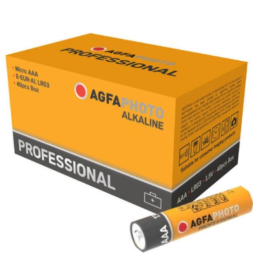 AgfaPhoto Professional mikro elem AAA P40, 40 db