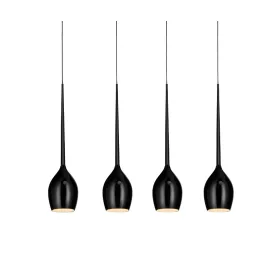 Azzardo Izza 4 BK függeszték, 4x28W E14
