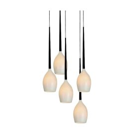 AZzardo Izza 5 WH függeszték, 5x28W E14