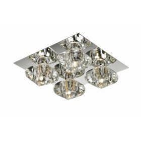 AZzardo Rubic 4 mennyezeti lámpa, 4x28W G9