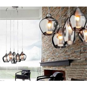 AZzardo Amber Milano függeszték, 5x28W G9