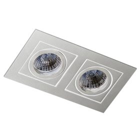 AZzardo Paco 2 WH beépíthető lámpa, 2X50W GU5,3
