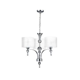 AZzardo Impress 3 WH csillár, 3x42W E27