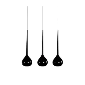 AZzardo Aga 3 BK/BK függeszték, 3x28W E14