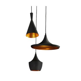 AZzardo Mix BK/GO függeszték, 3x42W E27