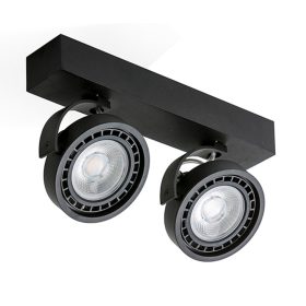 Azzardo Jerry 2 BK spotlámpa, 2x15W GU10
