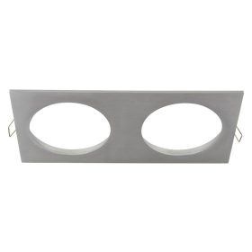 Azzardo Hugo 2 ALU álmennyezeti spotlámpa, 2x50W MR16