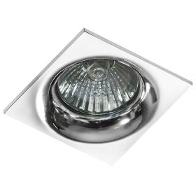 AZzardo Ivo Square CH beépíthető lámpa, 1x50W GU5,3