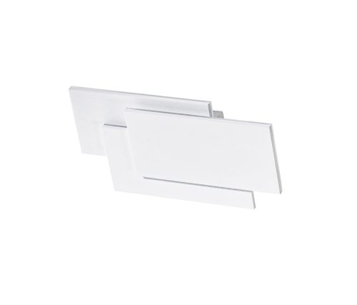 AZzardo Clover square BK LED falilámpa, 12W LED, 3000K, 840 lm