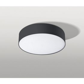   AZzardo Monza R 40 BK mennyezeti lámpa, 50W LED, 3000K, 4200 lm