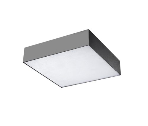 AZzardo Monza Square 40 BK mennyezeti lámpa, 50W LED, 4000K, 4400 lm