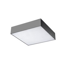   AZzardo Monza Square 40 BK mennyezeti lámpa, 50W LED, 3000K, 4200 lm