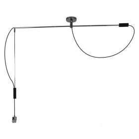 Azzardo Malaga függesztő kar ernyő nélkül, 1x60W E27
