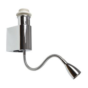   Azzardo Amadeo falilámpa ernyő nélkül, 1x40W E27 + 3W LED