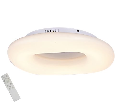 Azzardo Donut Top 60 távirányítós mennyezetlámpa, 76W LED, 2700-6000K, 6460 lm