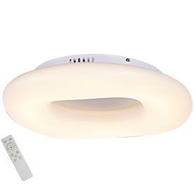   Azzardo Donut Top 91 távirányítós mennyezetlámpa, 216W LED, 2700-6000K, 18360 lm
