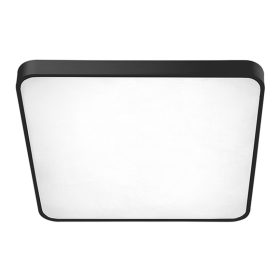   Azzardo Quadro 50 BK távirányítós mennyezeti lámpa, 60W LED, 3000-6500K, 5600 lm