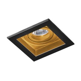 AZzardo Minorka BK/GO beépíthető lámpa, 1X50W GU5,3