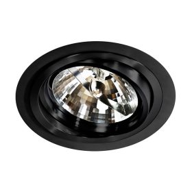 Azzardo Stan BK/BK beépíthető lámpa, 1x50W G53