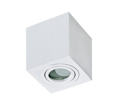 Azzardo Brant square WH fürdőszobai mennyezeti lámpa, 1x50W GU10, IP44