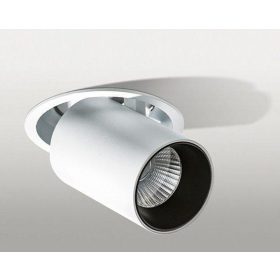   Azzardo Luna 15W DIM WH/BK beépíthető spotlámpa, 15W LED, 3000K, 1270 lm