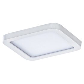   Azzardo Slim Square 9 WH beépíthető fürdőszobai lámpa, 6W LED, 3000K, 500 lm, IP44
