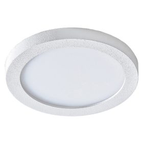   Azzardo Slim Round 9 WH beépíthető fürdőszobai lámpa, 6W LED, 3000K, 500 lm, IP44
