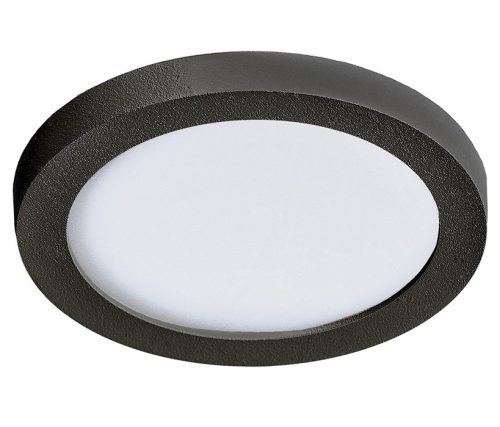 Azzardo Slim Round 9 BK beépíthető fürdőszobai lámpa, 6W LED, 4000K, 500 lm, IP44