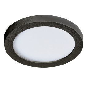   Azzardo Slim Round 15 BK beépíthető fürdőszobai lámpa, 12W LED, 4000K, 1000 lm, IP44