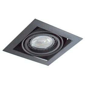 Azzardo Nova BK/BK beépíthető lámpa, 1x50W GU10