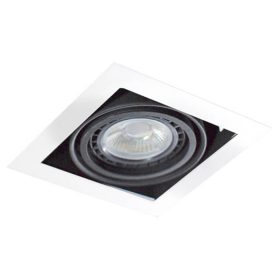 Azzardo Nova WH/BK beépíthető lámpa, 1x50W GU10