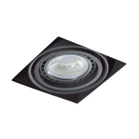 Azzardo Nova Gips BK/BK beépíthető lámpa, 1x50W GU10