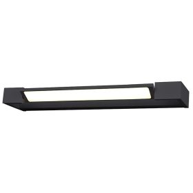   Azzardo Dali 60 BK tükörmegvilágító lámpa, 18W LED, 3000K, 2160 lm, IP44