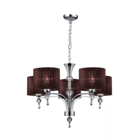 AZzardo Impress 5 BN csillár, 5x42W E27