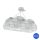 Dalber Clouds Grey 41410E gyerek függesztett lámpa, 3x15W E27 LED