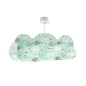   Dalber Clouds Green 41410H gyerek függesztett lámpa, 3x15W E27 LED