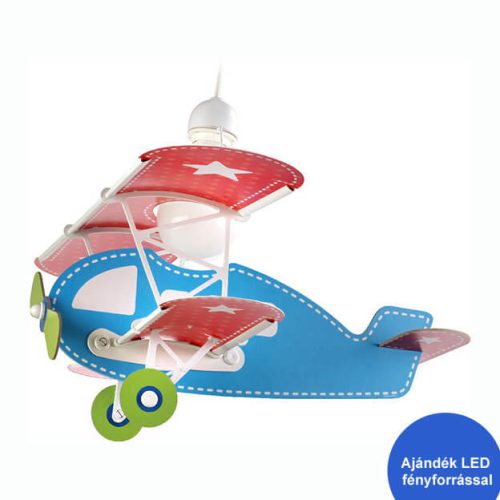 Dalber Baby Planes 54002 gyerek függesztett lámpa, 1x60W E27