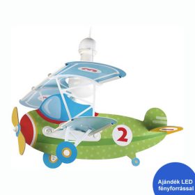   Dalber Baby Planes 54022 gyerek függesztett lámpa, 1x60W E27