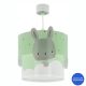 Dalber Baby Bunny Green 61152H gyerek függeszték, 1x60W E27